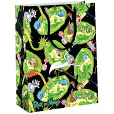 Пакет паперовий подарунковий, 18х24см, Rick and Morty RM24-265 Kite