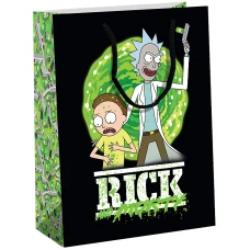 Пакет паперовий подарунковий, 26х32см, Rick and Morty RM24-266 Kite