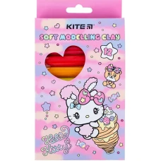Пластилін восковий, 12 кольорів, 200 г. Hello Kitty HK23-086 Kite