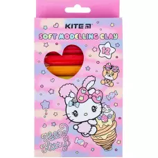 Пластилін восковий, 12 кольорів, 200 г. Hello Kitty HK23-086 Kite