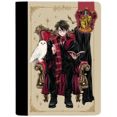 Блокнот з магнітною закладкою, А5, 60 арк., кліт., Harry Potter HP24-192 Kite