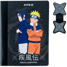 Блокнот з магнітною закладкою, А5, 60 арк., кліт., Naruto NR24-192 Kite