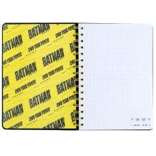 Блокнот на спіралі А5, 80 арк., кліт., DC Comics DC24-190 Kite