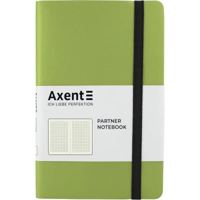 Книга записна Partner, 125*195, 96арк, кліт. салатовий 8206-09-A