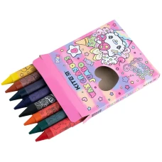 Крейда воскова, 8 кол. Jumbo Hello Kitty HK24-076 Kite