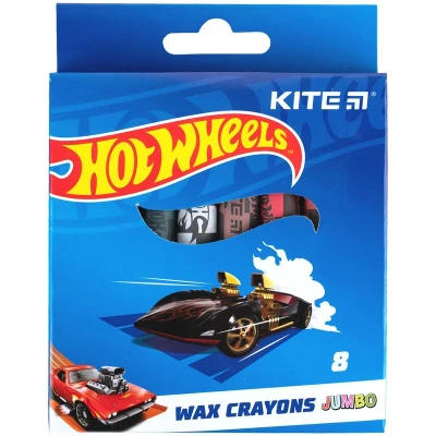 Крейда воскова, 8 кол. Jumbo Hot Wheels HW24-076 Kite
