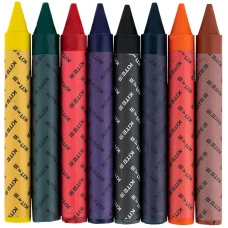 Крейда воскова, 8 кол. Jumbo Kite Classic K-076