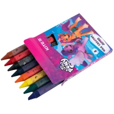 Крейда воскова, 8 кол. Jumbo My Little Pony LP24-076 Kite