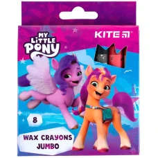 Крейда воскова, 8 кол. Jumbo My Little Pony LP24-076 Kite