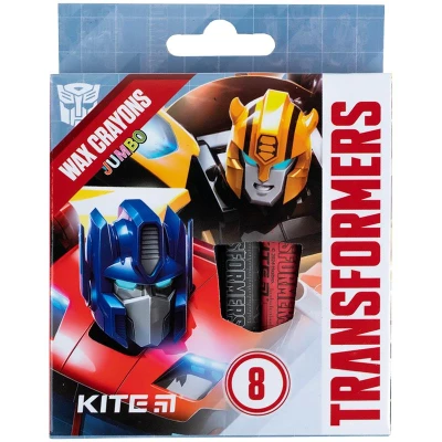Крейда воскова, 8 кол. Jumbo Transformers TF24-076 Kite