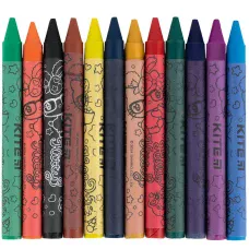 Крейда воскова, 12 кол. Hello Kitty HK24-070 Kite