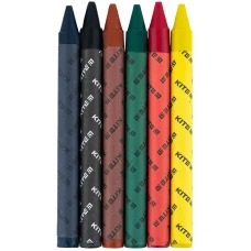 Крейда воскова, 6 кол. Kite Classic K-1076