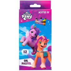 Пастель масляна, 12 кольорів Little Pony LP24-071 Kite