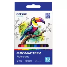 Фломастери, набiр 10 шт. Kite Classic K-455