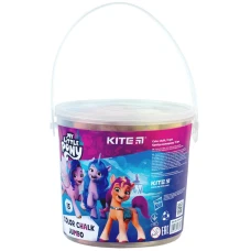 Крейда кольорова Jumbo, 15 шт. у відерці My Little Pony LP24-074 Kite