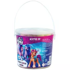 Крейда кольорова Jumbo, 15 шт. у відерці My Little Pony LP24-074 Kite