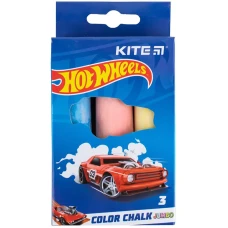 Крейда кольорова Jumbo, 3 кол. Hot Wheels HW24-077 Kite