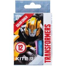 Крейда кольорова, 12 шт. Transformers TF24-075 Kite
