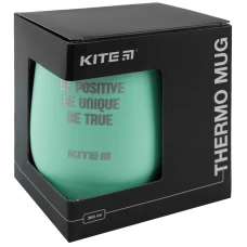 Термокружка 360 мл, бірюзова K22-378-02 Kite