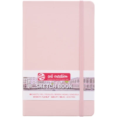 Блокнот для графіки Talens Art Creation 140г/м2, 13*21см, 80л., Pastel Pink, Royal Talens