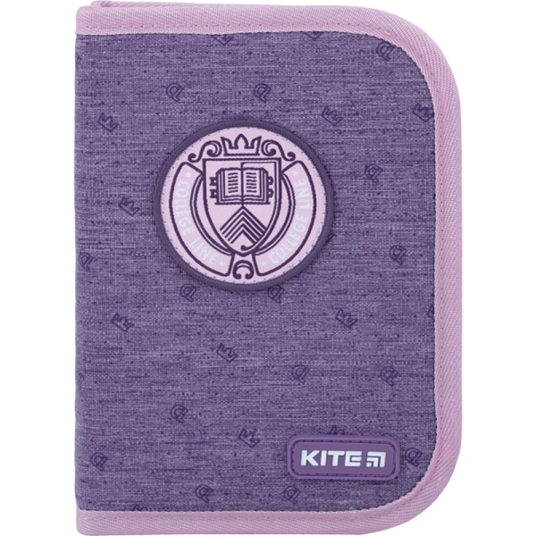 Пенал Kite 1 від., 2 відв., без наповнення К22-622-1 College Line girl