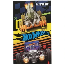 Блокнот-планшет А6, 50арк, нелінований Hot Wheels HW21-195 Kite