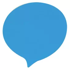 Папір з клейкою смужкою для записів 