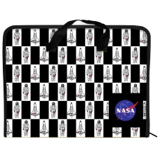 Папка-портфель на блискавці, 1 відділ., A4, NASA NS21-202 Kite
