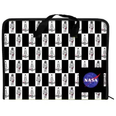 Папка-портфель на блискавці, 1 відділ., A4, NASA NS21-202 Kite