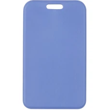 Бейдж-чохол SoftTouch матовий, димчаст.синій, 4550V (54*85мм)