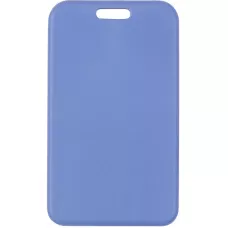 Бейдж-чохол SoftTouch матовий, димчаст.синій, 4550V (54*85мм)