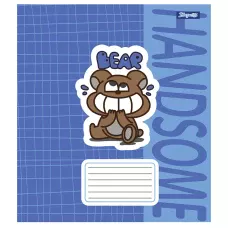Зошит А5/12 арк коса 1В Handsome, 766552