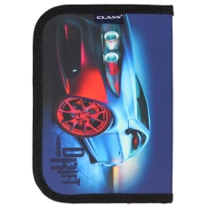 Пенал 1-яр з 2відв., пустий, "Drift Car", 210/70D PL, 23203C, CLASS