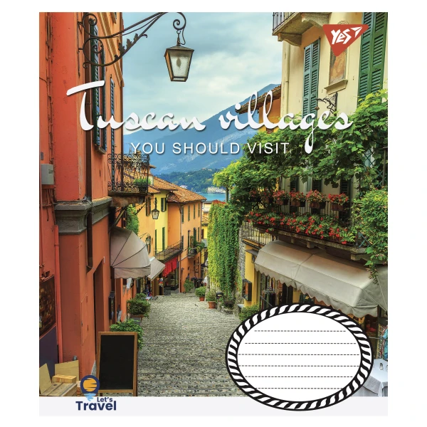 Зошит А5/36 арк лінія YES Tuscan villages, 765978