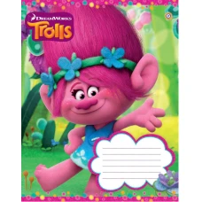 Зошит А5/12 арк лінія ЗУ Trolls color 794564