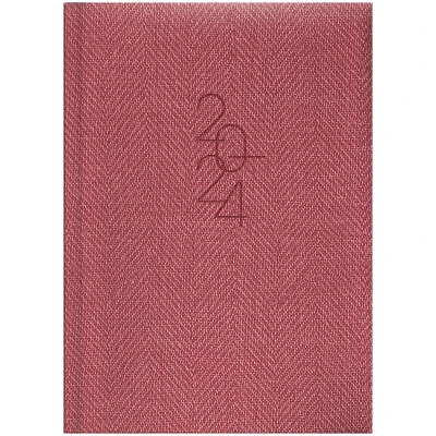Щоденник 2024 кишеньковий Tweed червоний 73-736 31 204 Brunnen