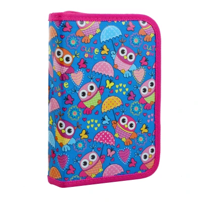 Пенал твердий 1Вересня одинарний з клапаном HP-03 Owl party 532703