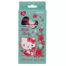 Пастель масляна, 12 кольорів Hello Kitty HK19-071 Kite