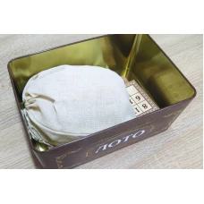 Настільна гра "Лото" дерево, в жерстяній XL банці 1212 ARTOS