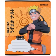 Зошит 12 арк., лінія, гібр. лак + УФ лак, Naruto NR23-234 Kite