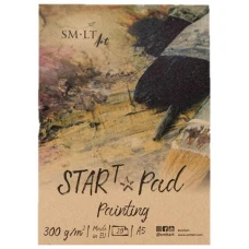 Склейка STAR T (mixed media) А4, 300г/м2, 20л, Smiltainis