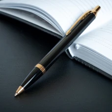 Ручка кулькова Parker IM Black позол. кул. 22 032