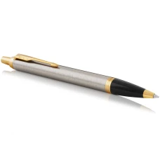 Ручка кулькова Parker IM Brushed Metal позол. кул. 22 232