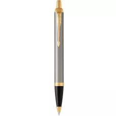 Ручка кулькова Parker IM Brushed Metal позол. кул. 22 232