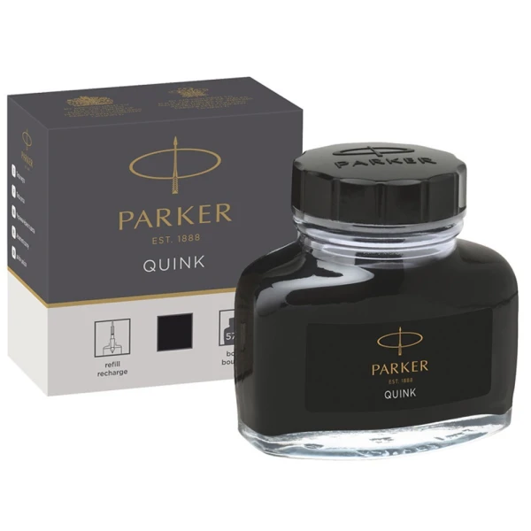 Чорнило Parker Quink чорне 11 010BK