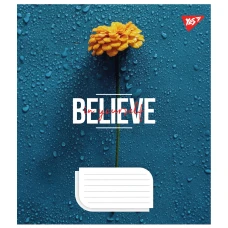 Зошит А5/18 арк кліт YES Believe in yourself, 766966