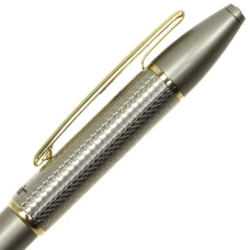 Ручка подарункова FlairP 776 синій РШ Souvenier сатiн голд