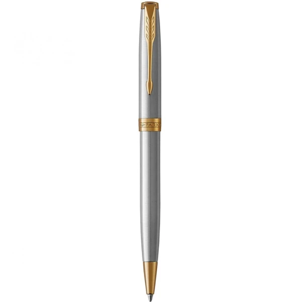 Ручка кулькова Parker SONNET Stainless Steel позол. кул. 84 132