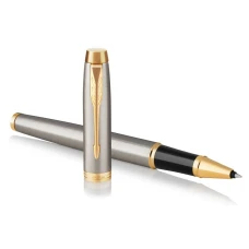 Ручка-ролер Parker IM Brushed Metal позол. рол. 22 222