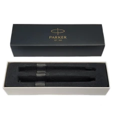 Набір ручок Parker IM Black GT FP+BP (перова + кулькова) позол. 22 092b19